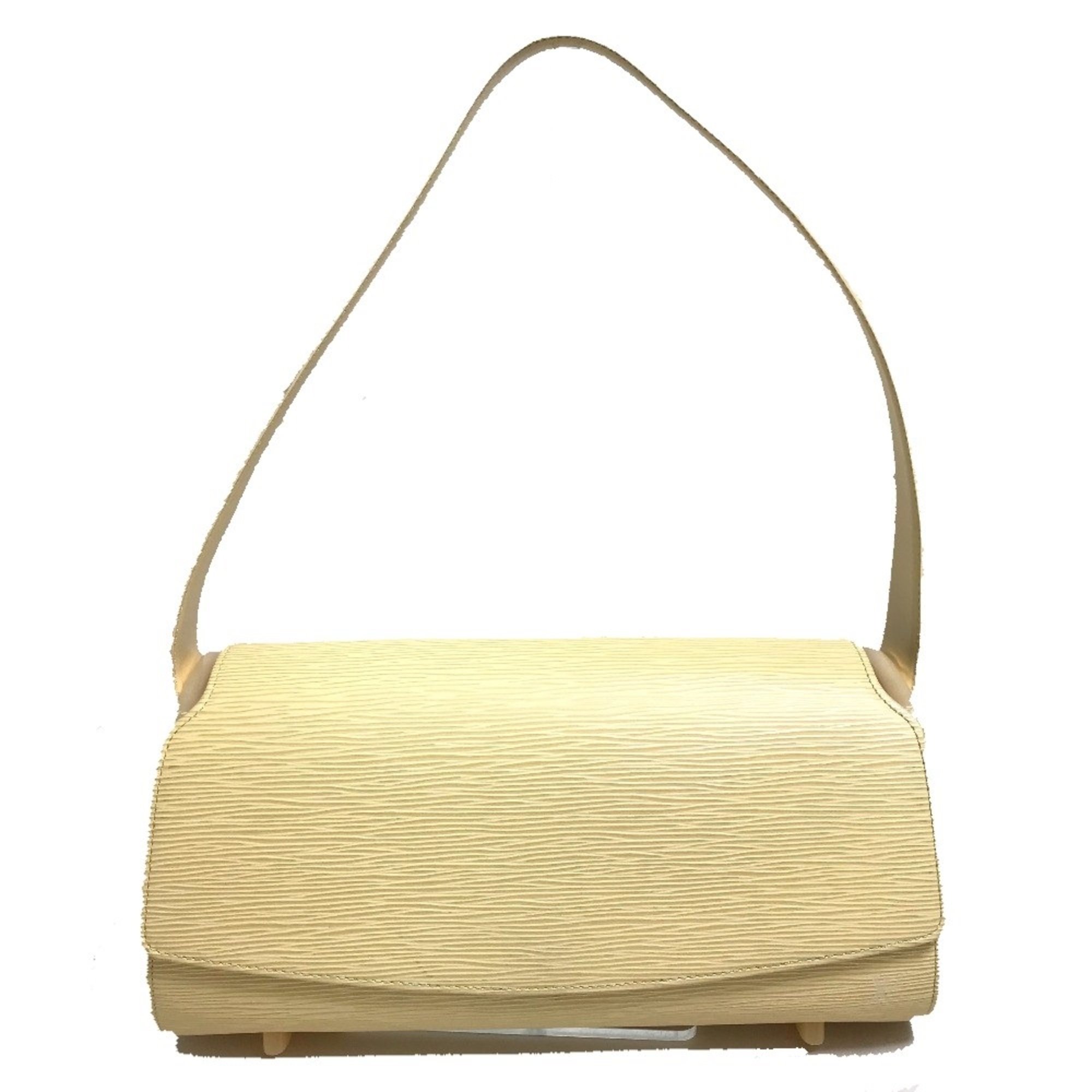 Louis Vuitton M5218A Epi bag shawl Shoulder Bag Vanille Light yellow