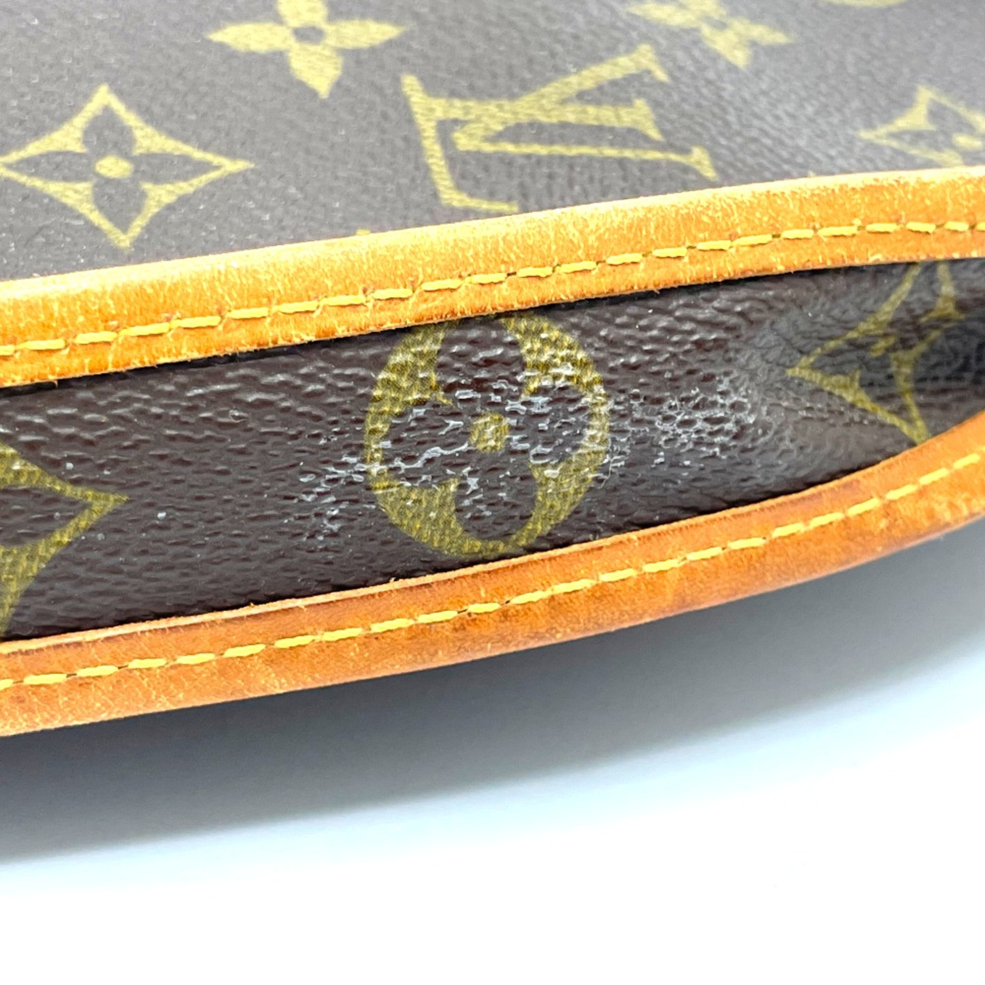 Louis Vuitton Monogram racket case tennis Pouch Brown