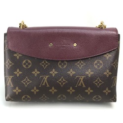 Louis Vuitton M43715 Monogram one shoulder Shoulder Bag Bordeaux Brown