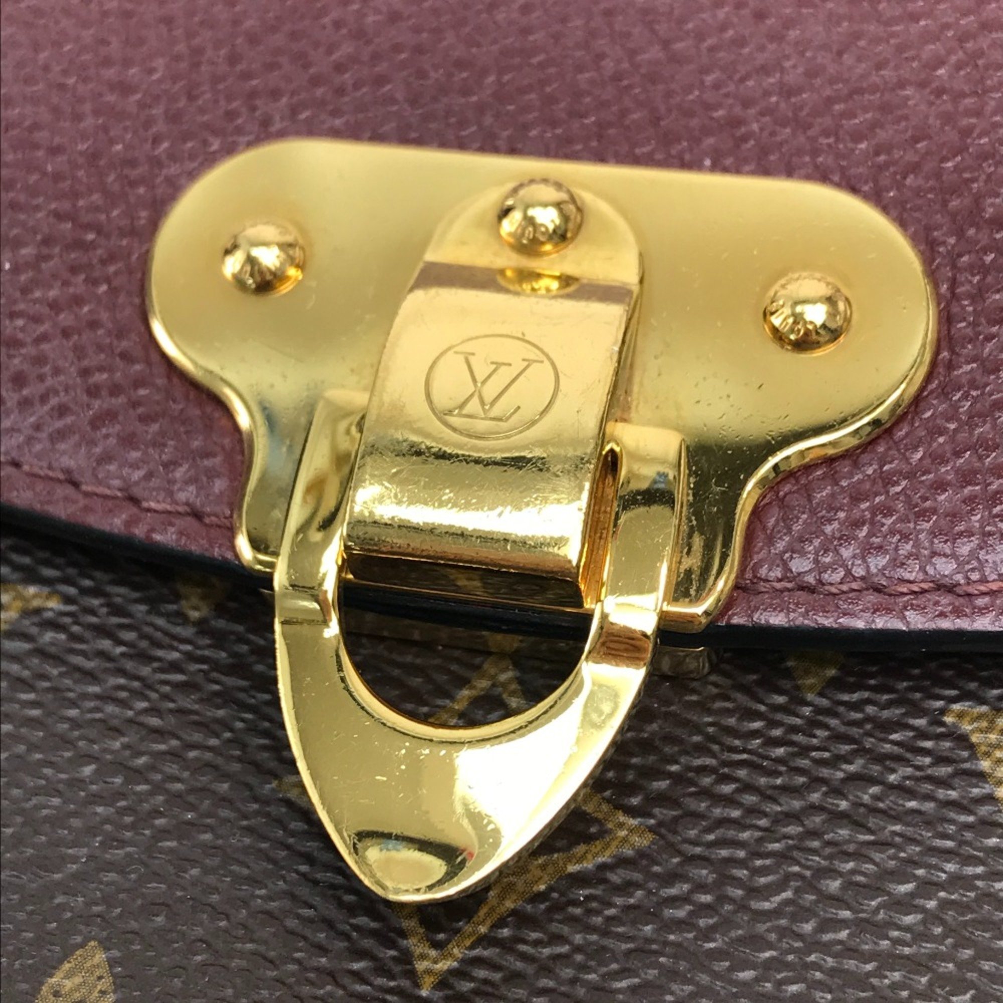 Louis Vuitton M43715 Monogram one shoulder Shoulder Bag Bordeaux Brown