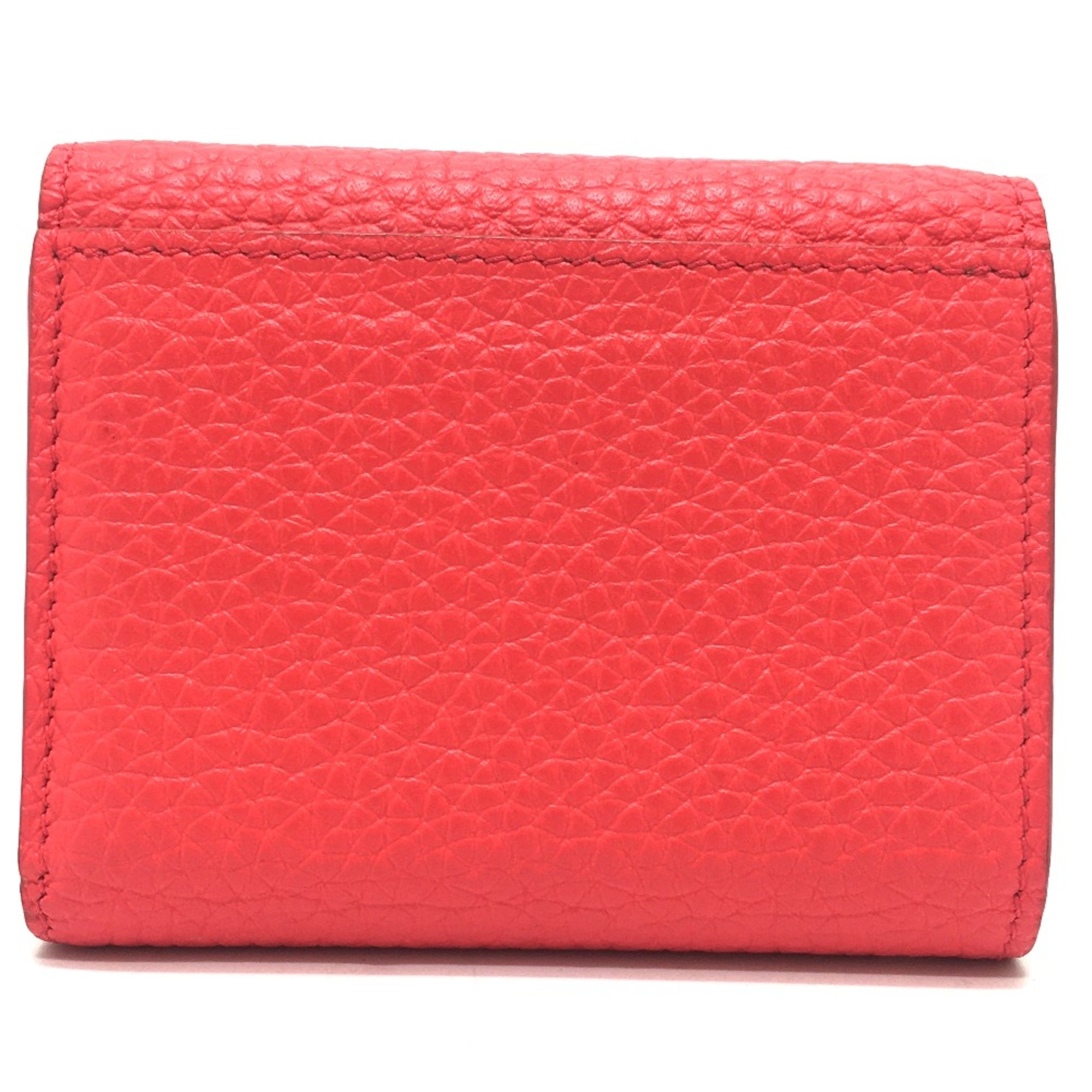 Louis Vuitton M69069 Japan limited Compact wallet Trifold wallet Coral Tahiti Red