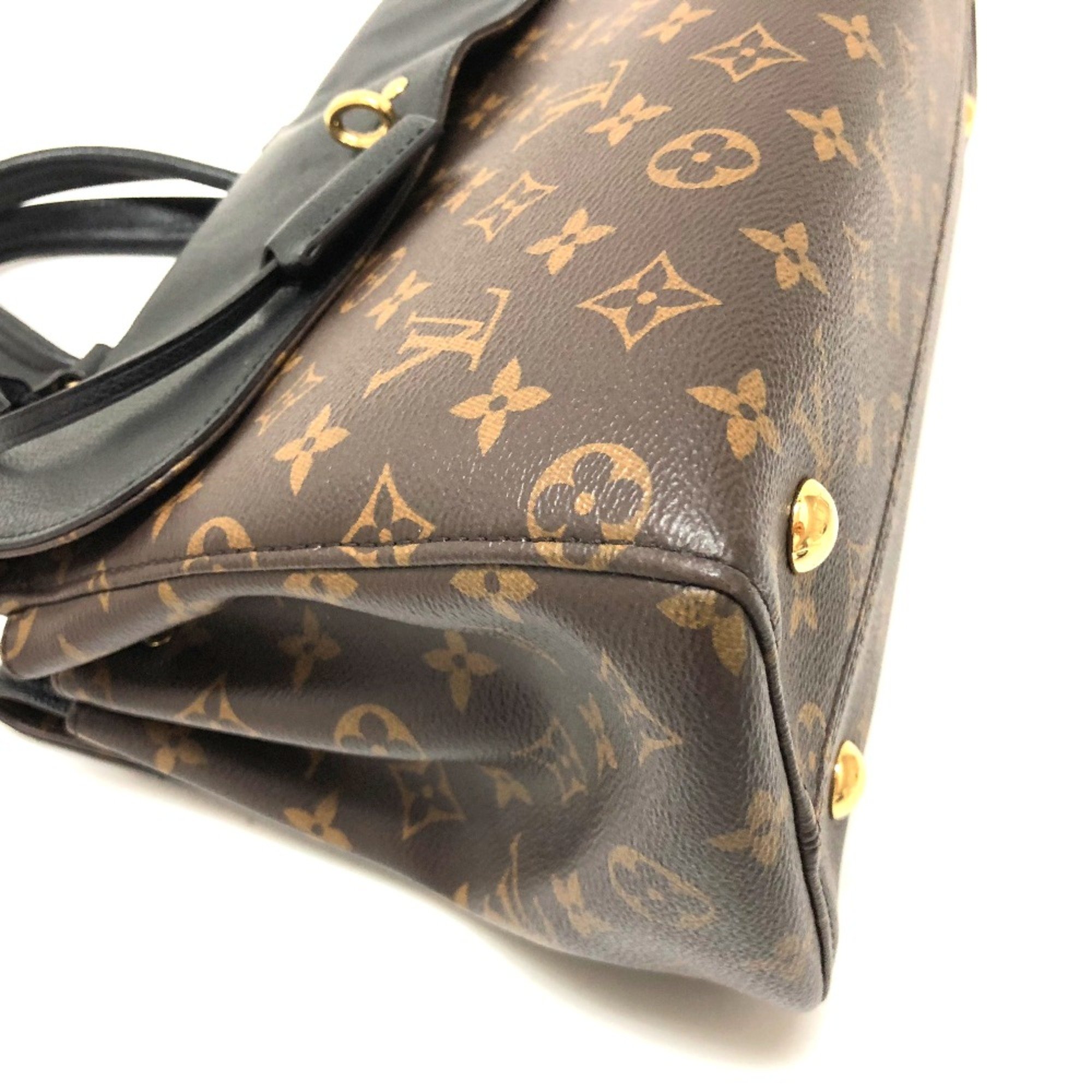 Louis Vuitton M41737 Monogram2WAYTote BagShoulder Bag Hand Bag Noir Black