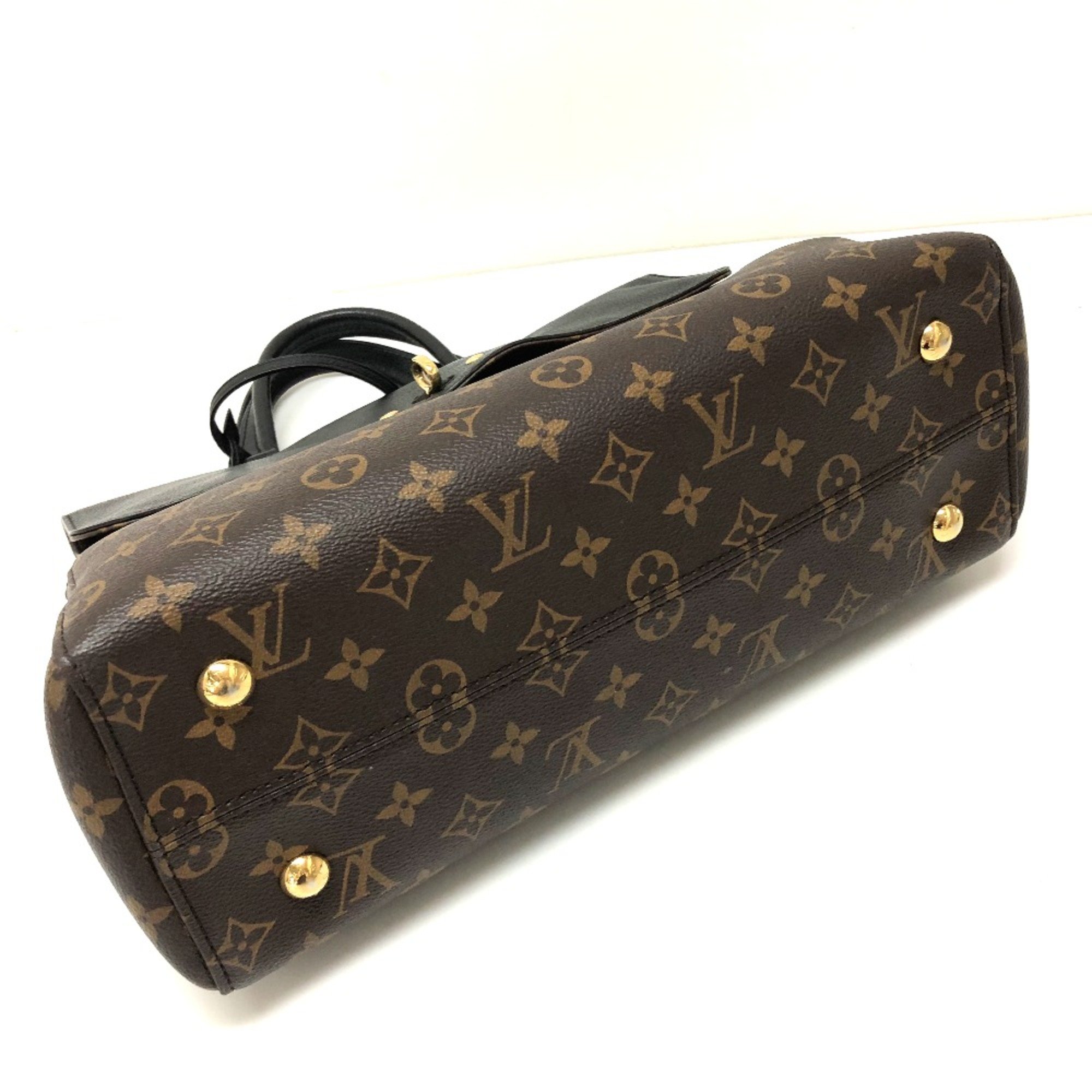 Louis Vuitton M41737 Monogram2WAYTote BagShoulder Bag Hand Bag Noir Black