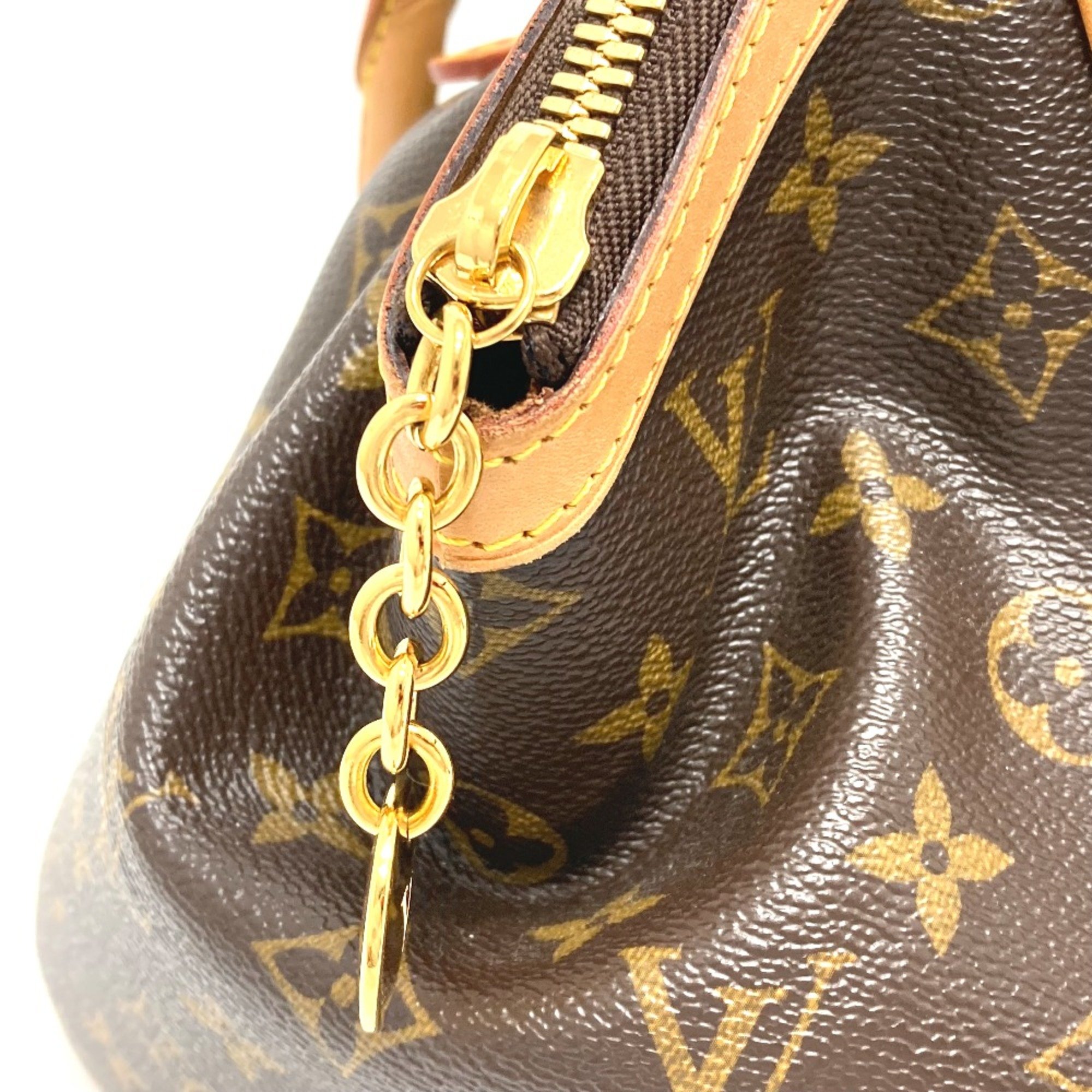 Louis Vuitton M40144 Monogram Semi-Shoulder Hand Bag Brown