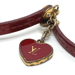 Louis Vuitton M6625F LV logo Accessories Bracelet Pomdamul RedBased