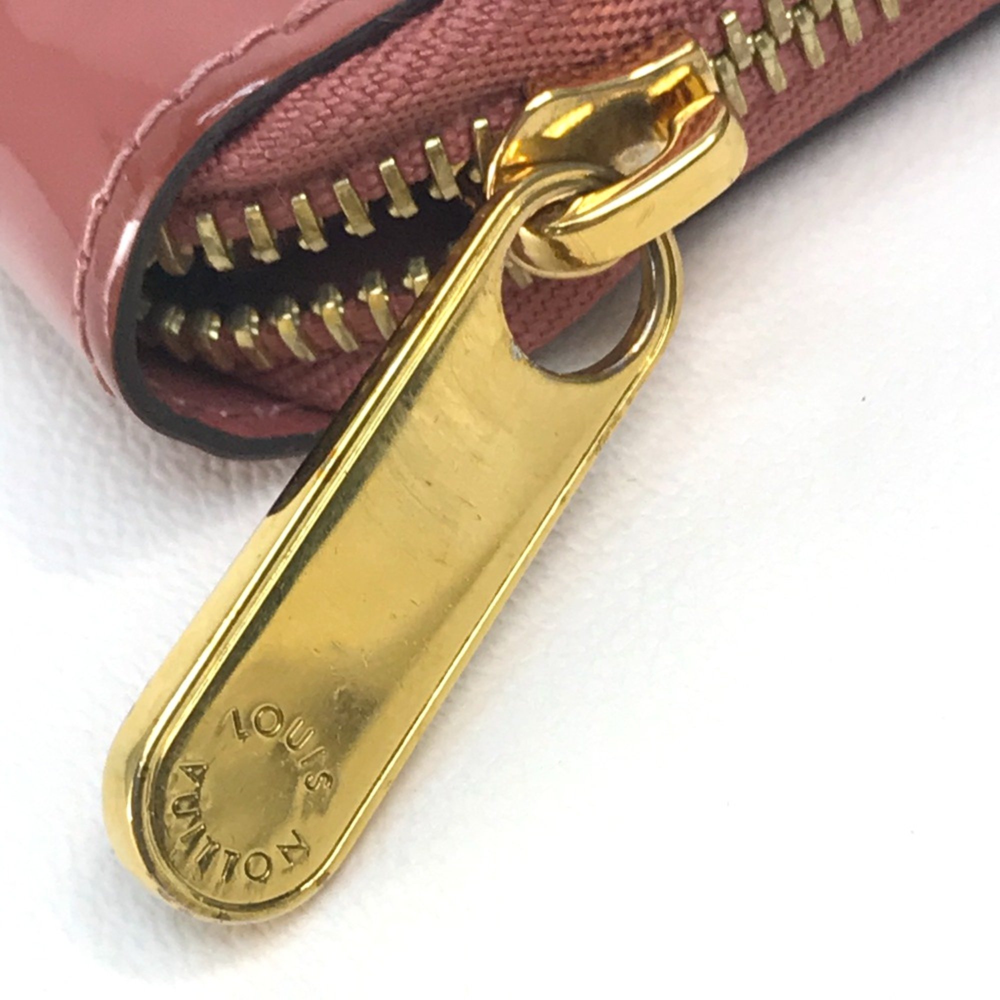 Louis Vuitton M62318 Monogram Long Wallet Vigourous Pink BeigeBased