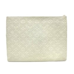 Louis Vuitton M67462 Taurillon ClemenceMonogram Bag Virgil Abloh Clutch bag Blanc White