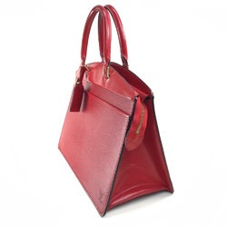 Louis Vuitton M48187 Epi bag logo Hand Bag Castilian red Red