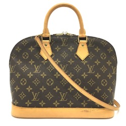 Louis Vuitton M51130 Monogram 2WAY Shoulder Bag Hand Bag Brown