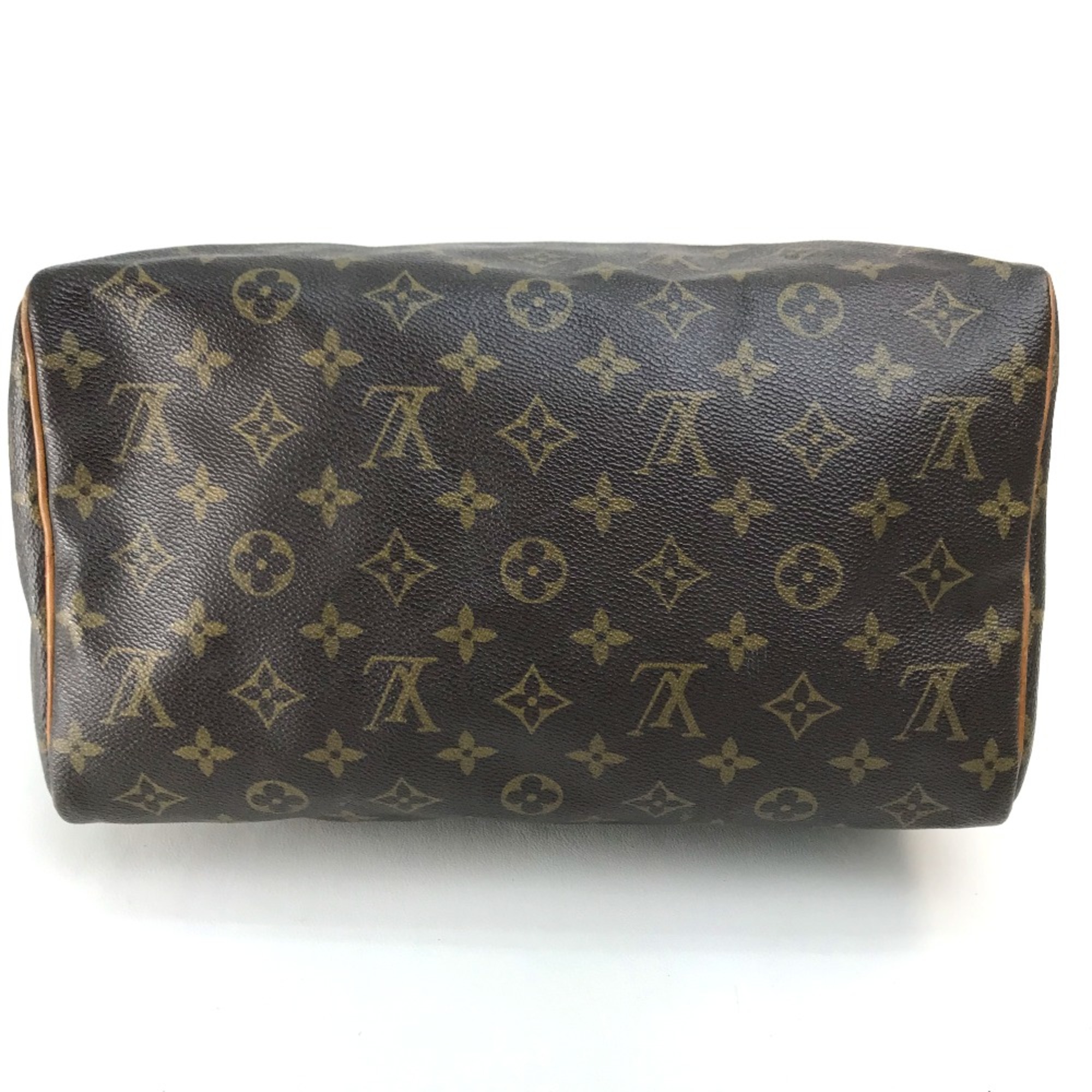 Louis Vuitton M41526 Monogram Hand Bag Duffle Bag Brown