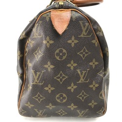 Louis Vuitton M41526 Monogram Hand Bag Duffle Bag Brown