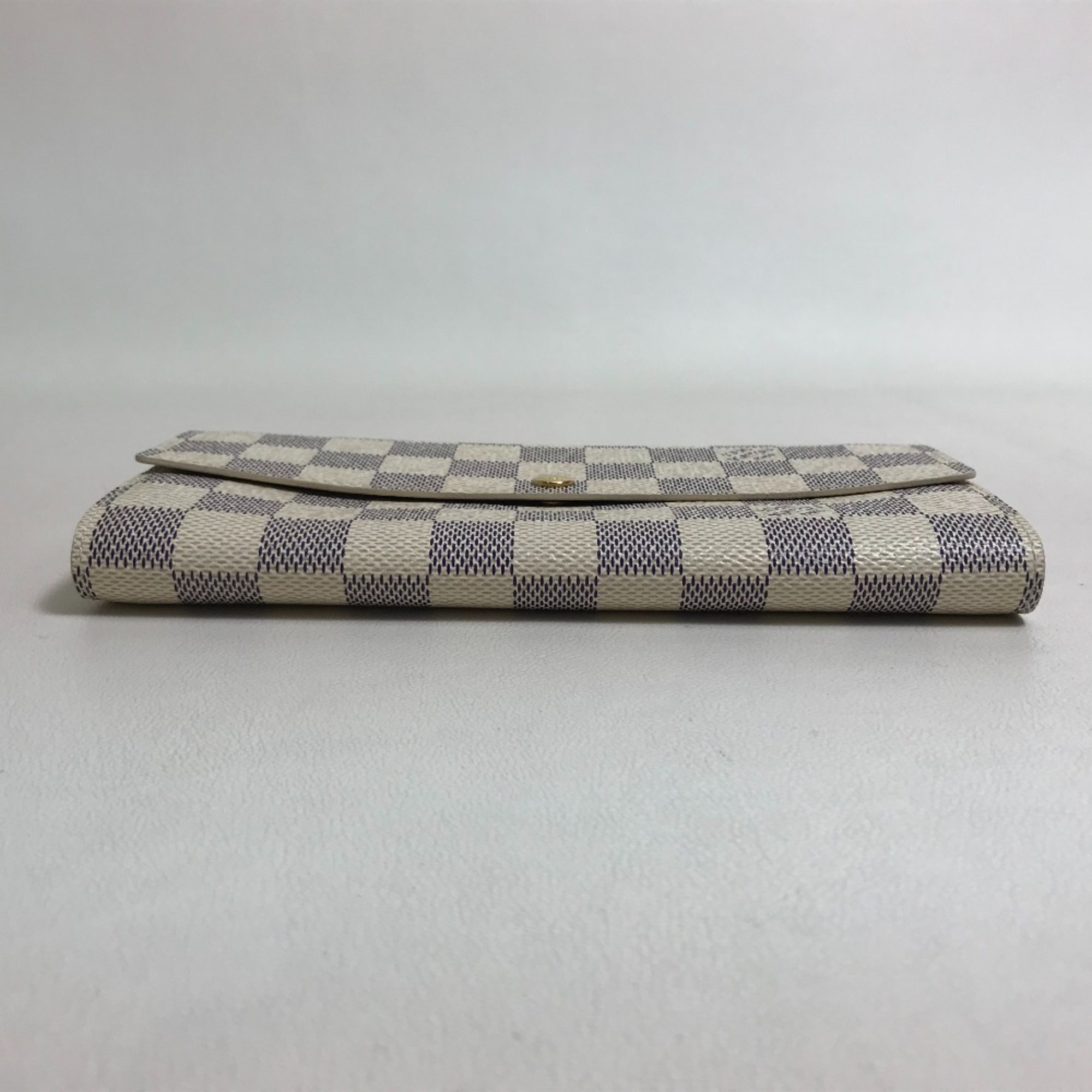 Louis Vuitton N61735 Damier Azur Long wallet Long Wallet White