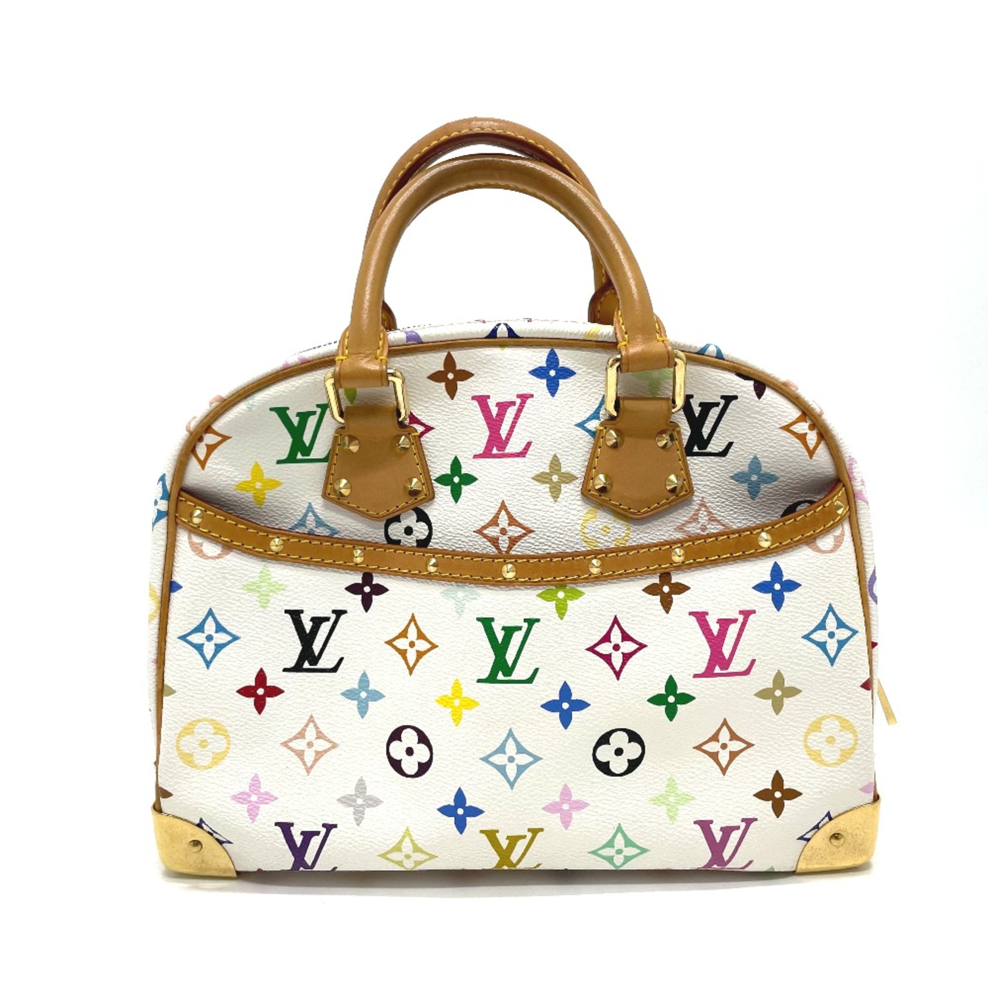 Louis Vuitton M92663 MonogramMulticolore Bag Mini Duffle Bag Hand Bag Blanc Multicolore