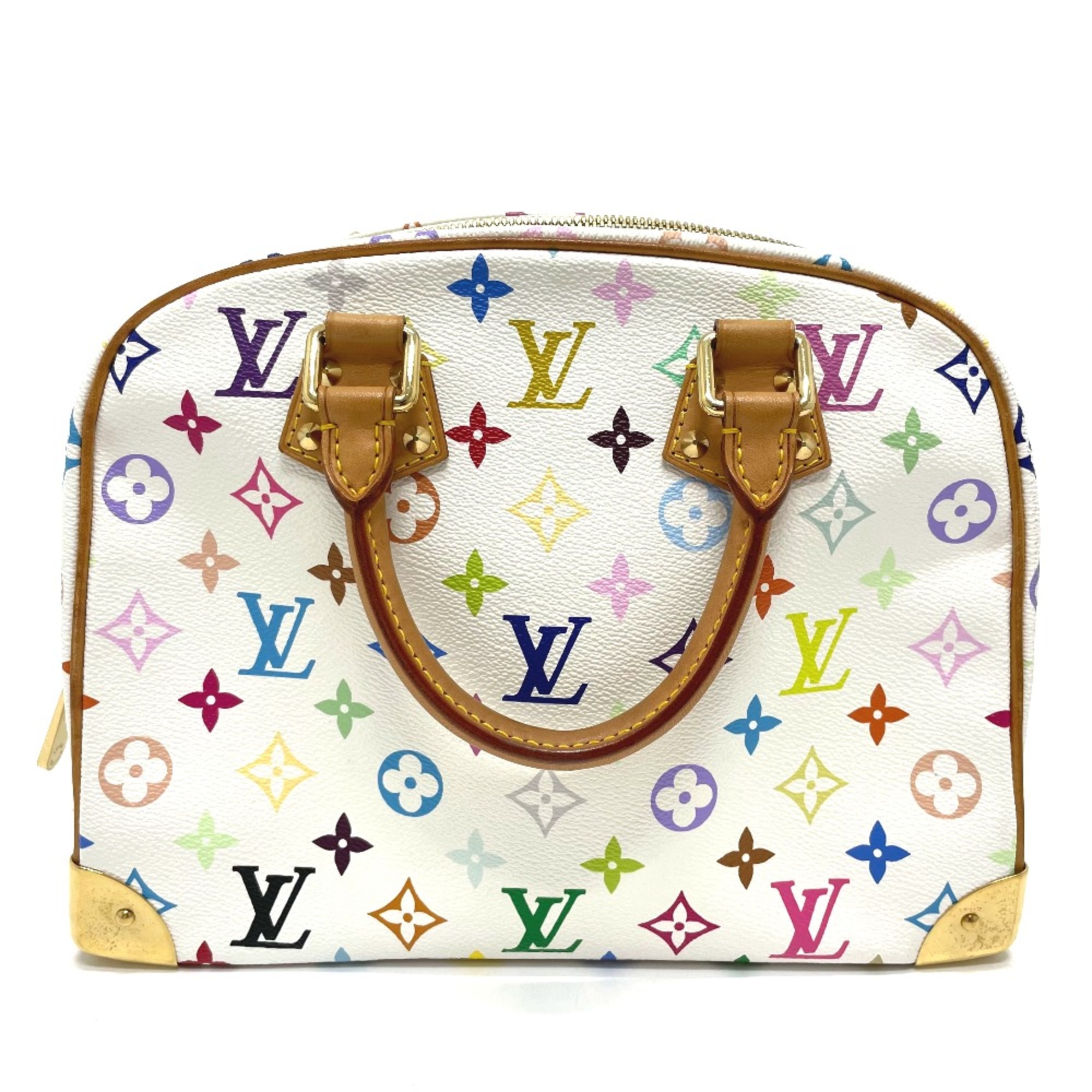 Louis Vuitton M92663 MonogramMulticolore Bag Mini Duffle Bag Hand Bag Blanc Multicolore