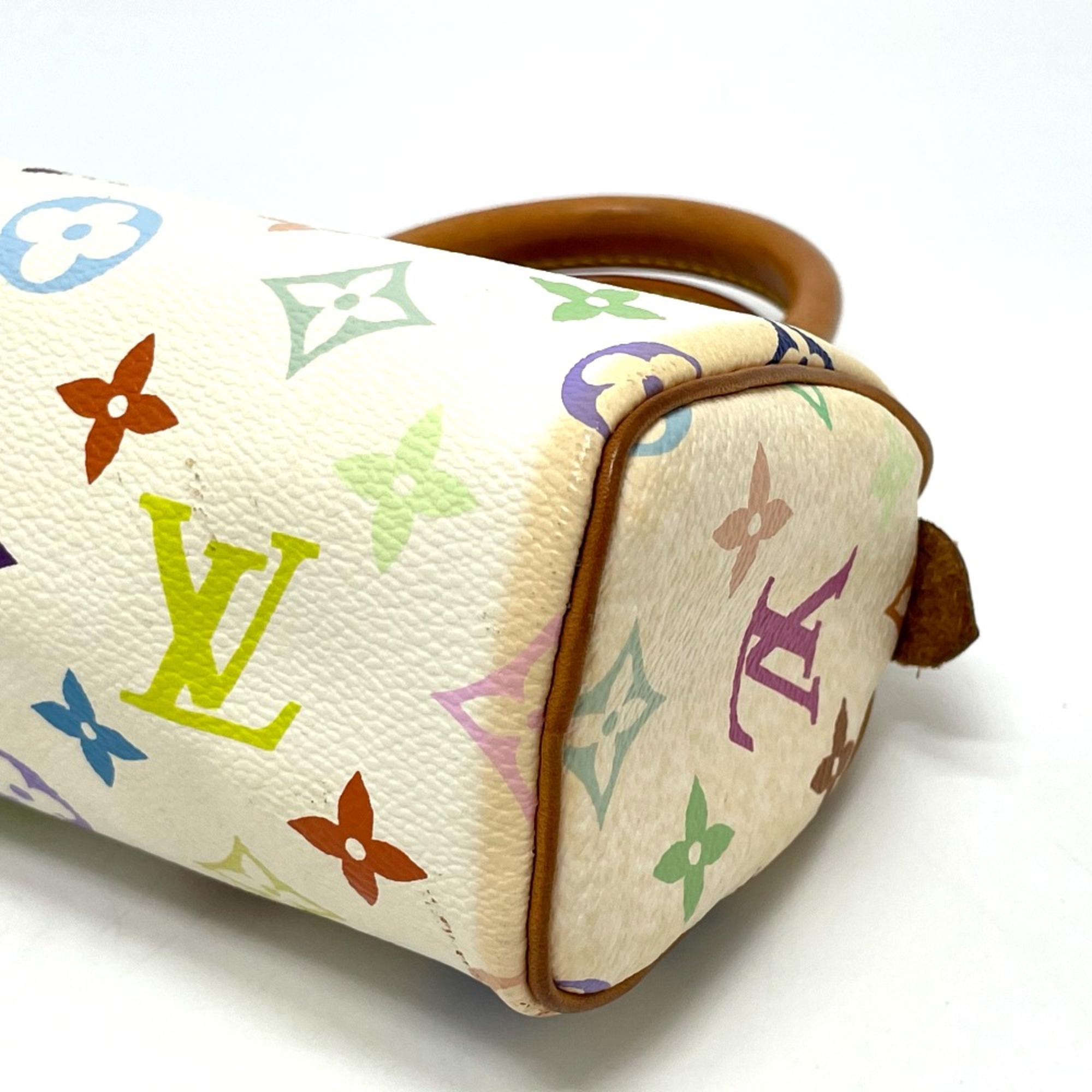 Louis Vuitton M92645 Monogram multi Bag 2WAY bag Hand Bag Blanc Multicolore