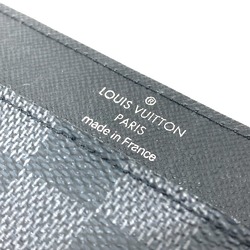 Louis Vuitton Damier Graphite Fashion Accessories Card Case Black