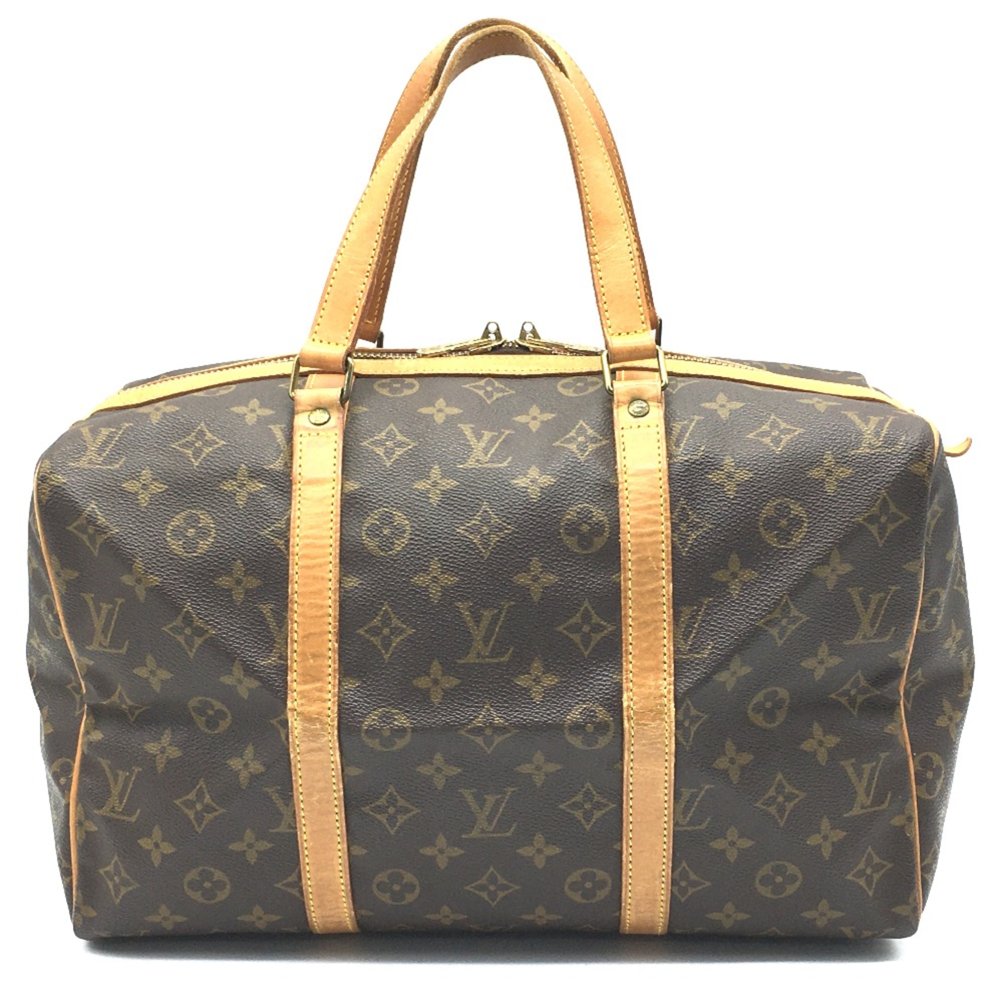 Louis Vuitton M41626 Monogram Hand Bag Duffle Bag Brown