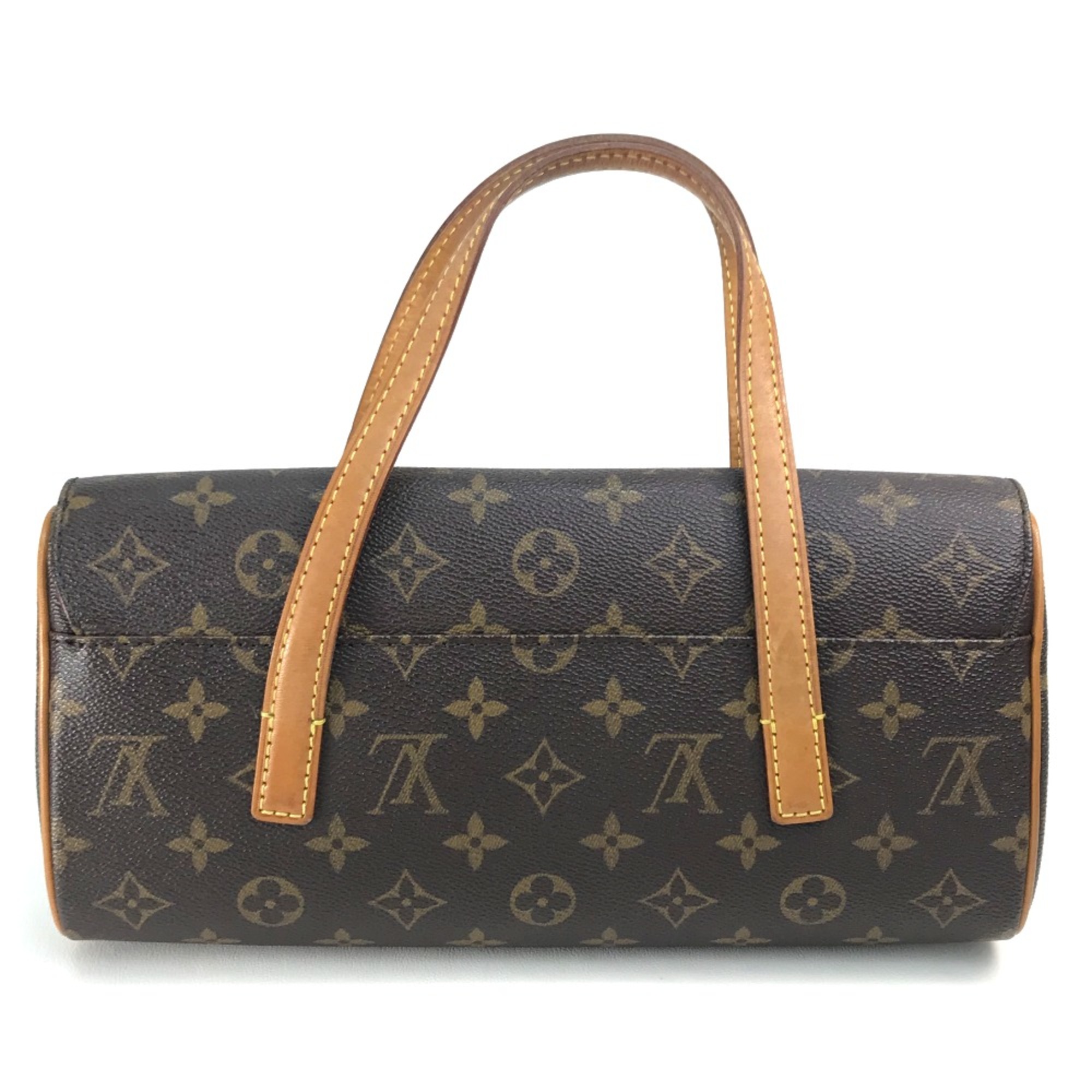 Louis Vuitton M51902 Monogram Width Hand Bag Brown