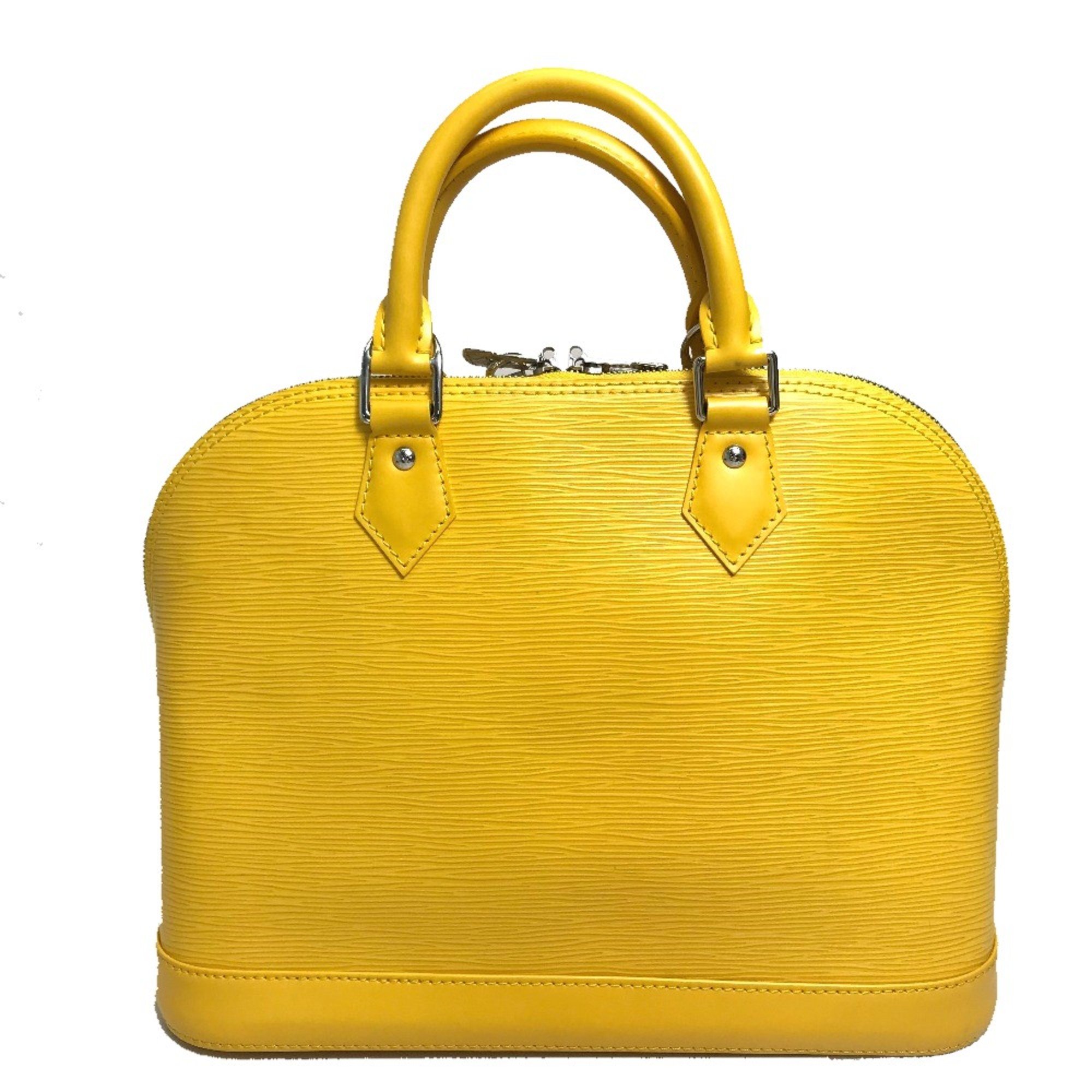 Louis Vuitton M40951 Epi Bag Tote Bag Hand Bag Mimosa yellow