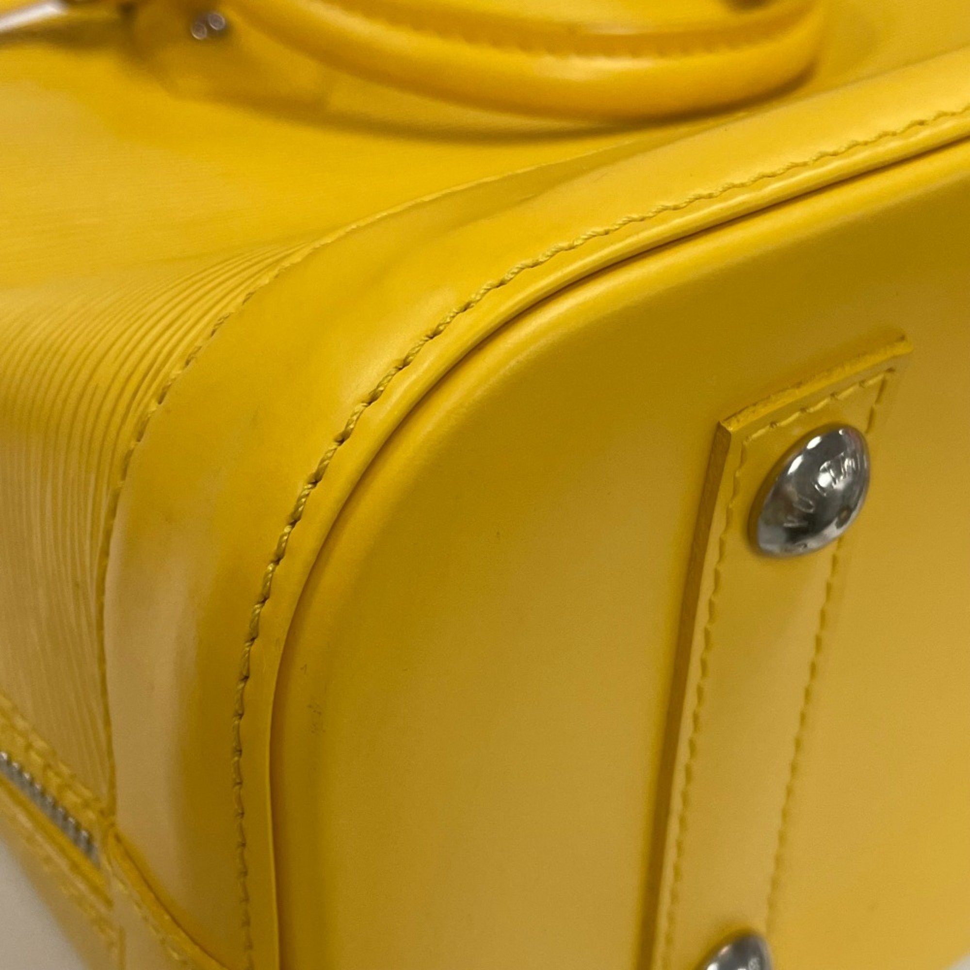 Louis Vuitton M40951 Epi Bag Tote Bag Hand Bag Mimosa yellow