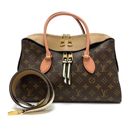 Louis Vuitton M44270 Monogram 2way Hand Bag Tote Bag Brown