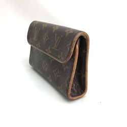 Louis Vuitton M51855 Monogram Pouch Pochette Waist Pouch Brown