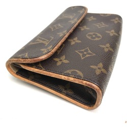 Louis Vuitton M51855 Monogram Pouch Pochette Waist Pouch Brown