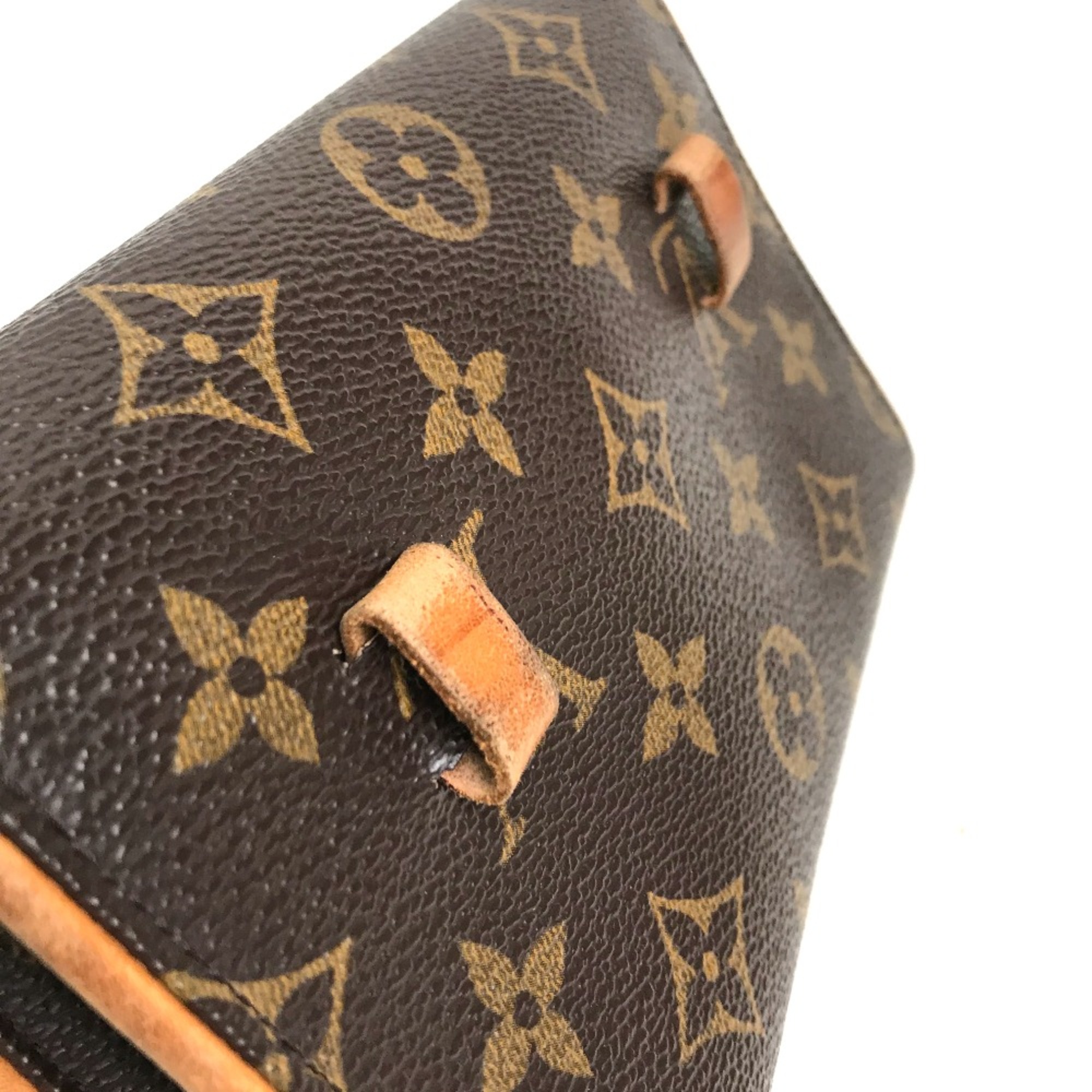 Louis Vuitton M51855 Monogram Pouch Pochette Waist Pouch Brown