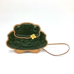 Louis Vuitton M92269 MonogramVernis Bag Frog Pochette Gravo Shoulder Bag Green