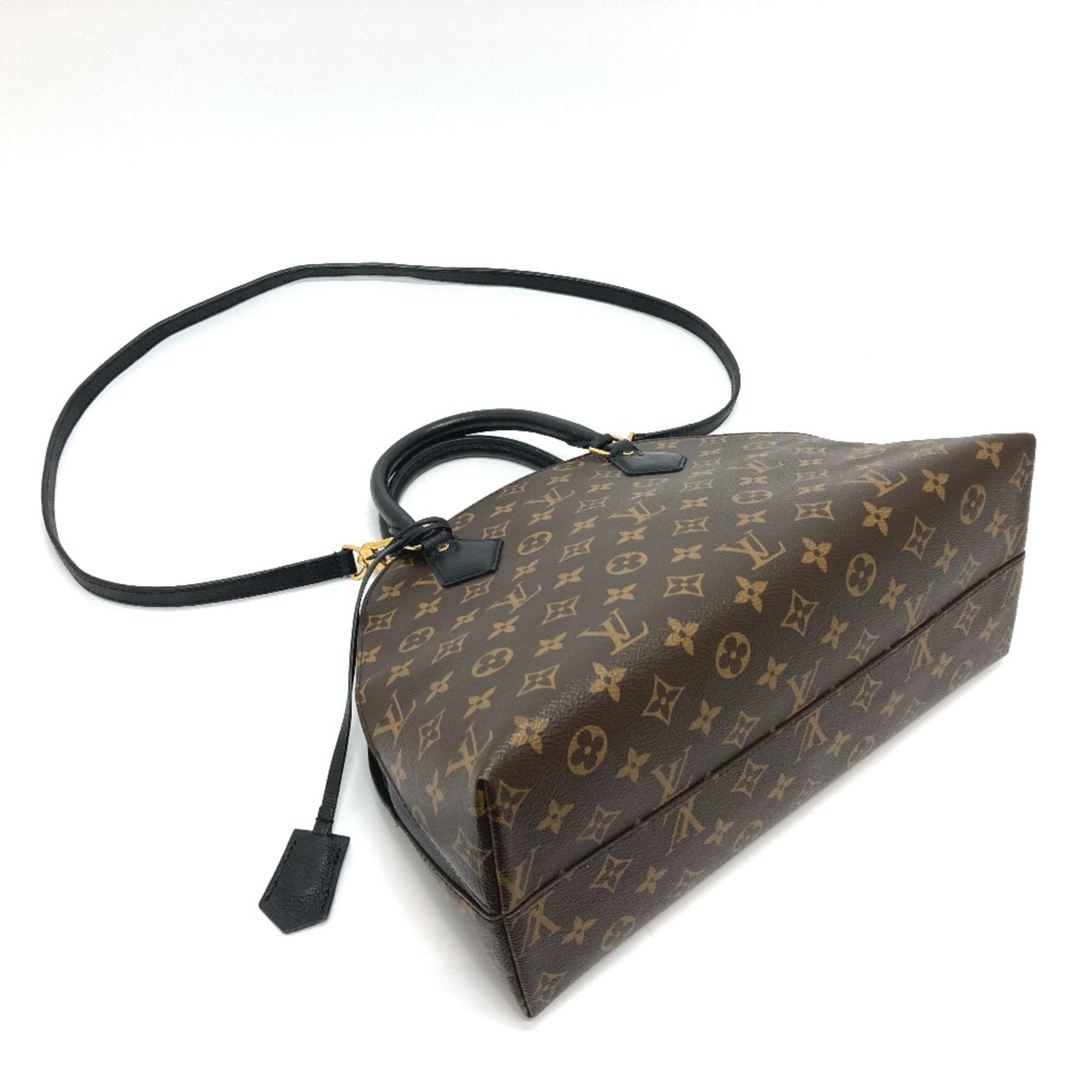 Louis Vuitton M41780 Monogram 2WAY Shoulder Bag Hand Bag Brown