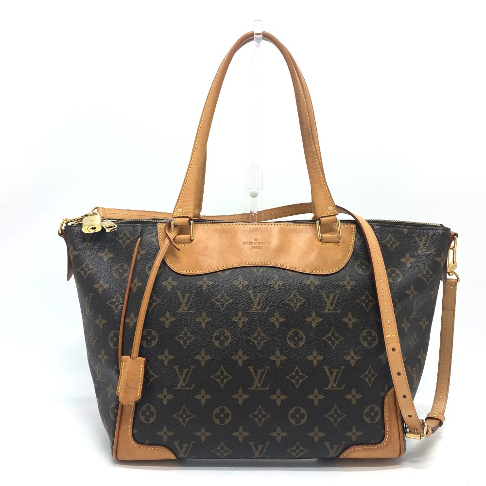 Louis Vuitton M51191 Monogram Shoulder Bag Tote Bag Brown