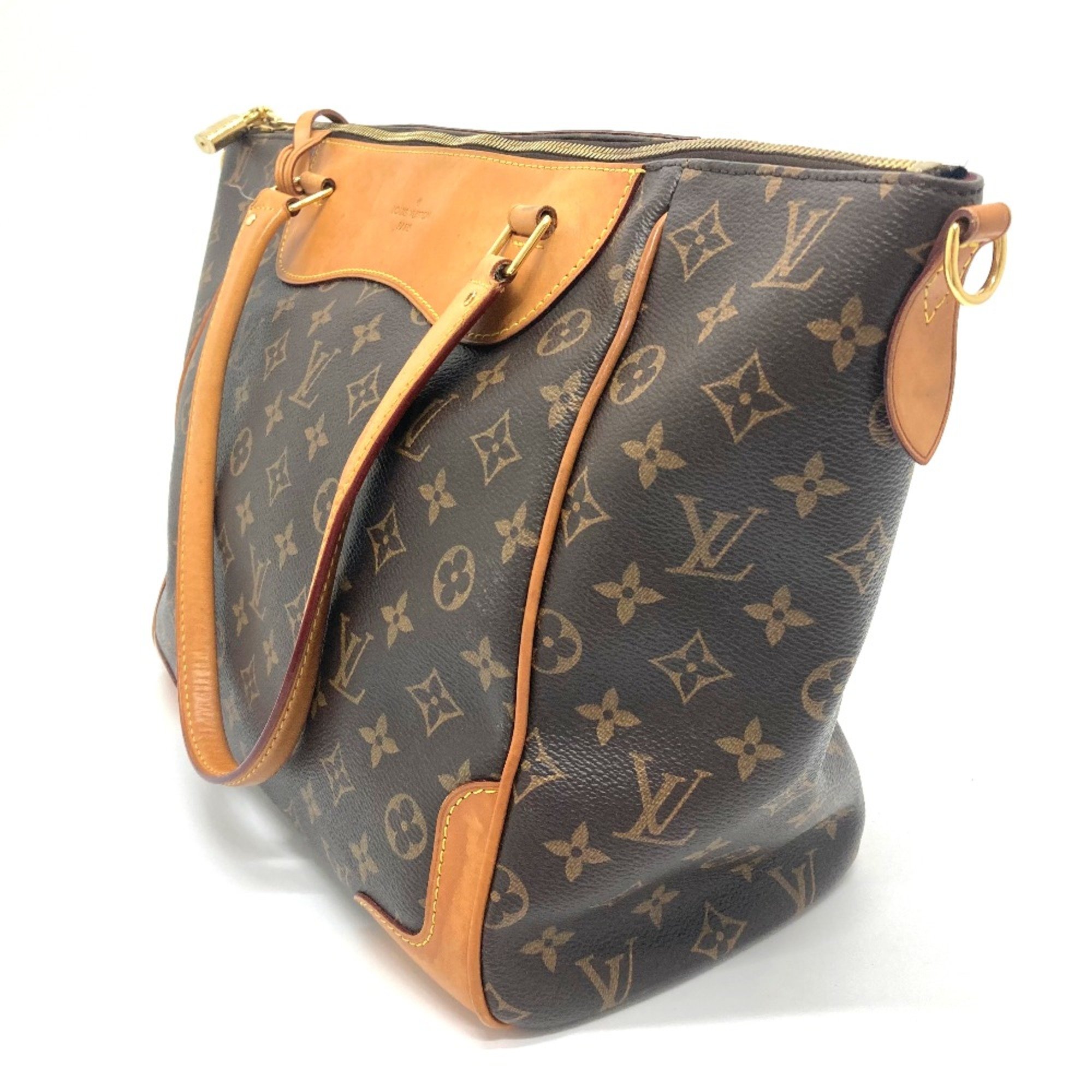 Louis Vuitton M51191 Monogram Shoulder Bag Tote Bag Brown