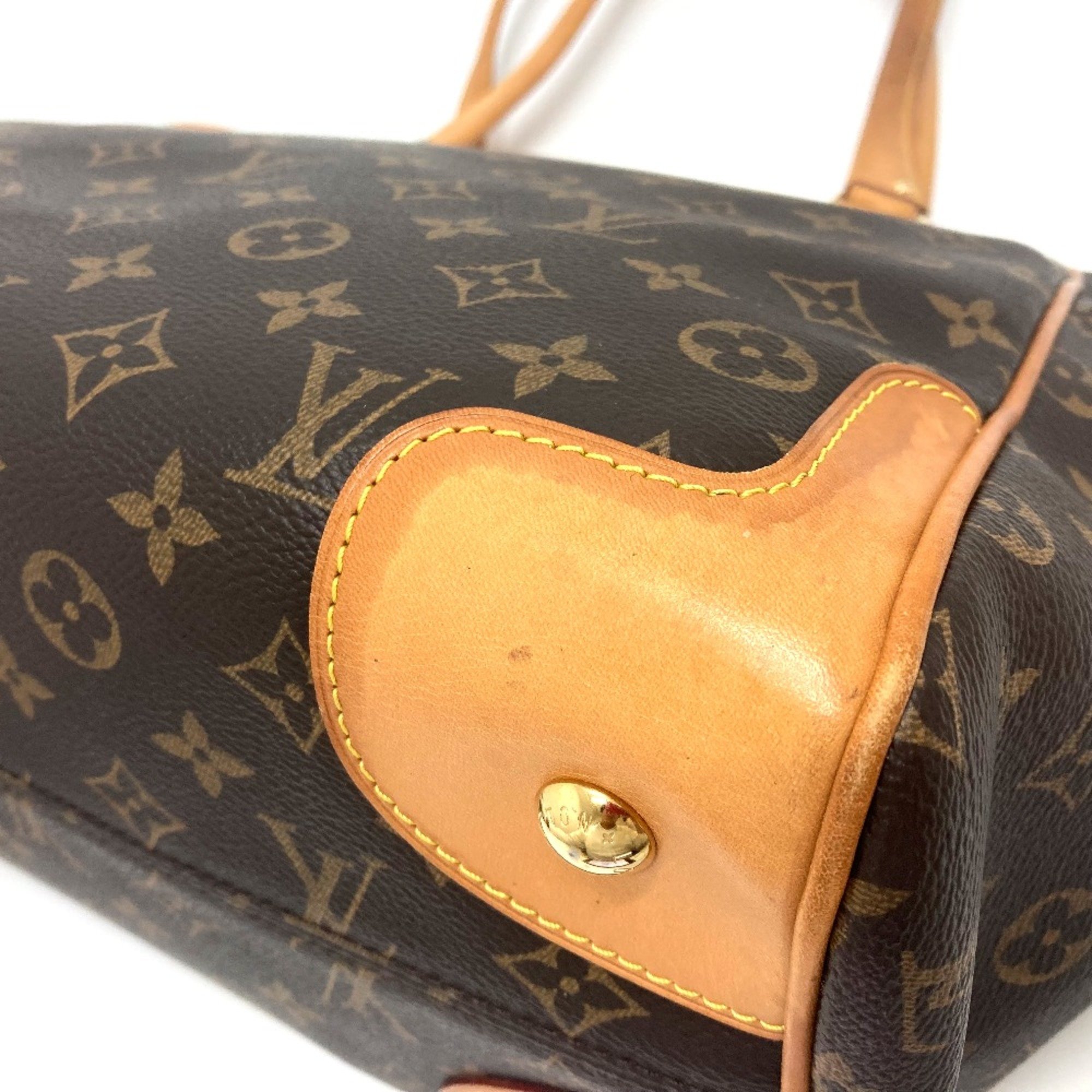 Louis Vuitton M51191 Monogram Shoulder Bag Tote Bag Brown