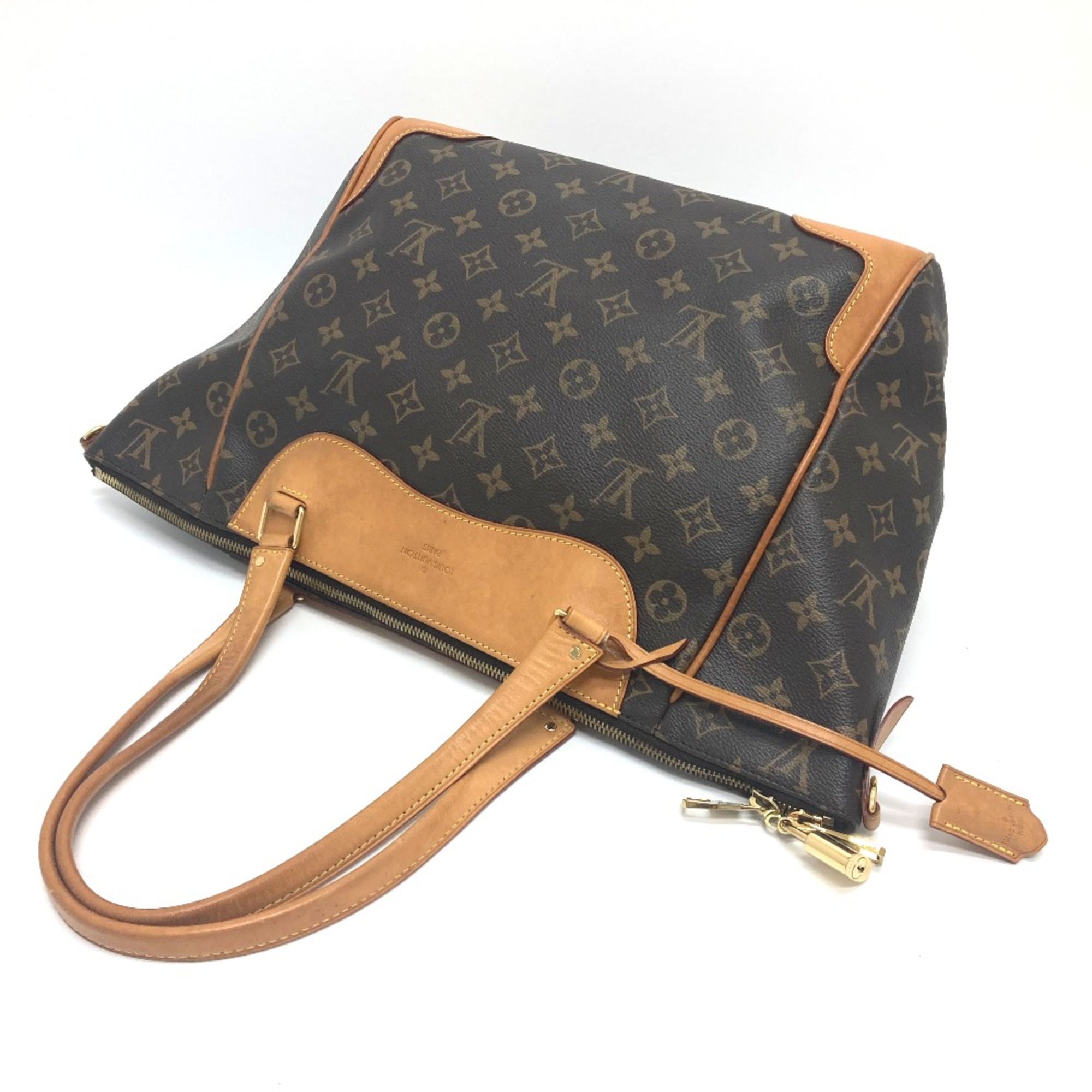 Louis Vuitton M51191 Monogram Shoulder Bag Tote Bag Brown