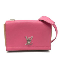 Louis Vuitton M54103 Tricolor Bag 2WAY Hand Bag Shoulder Bag Rose Pink x khaki x beige