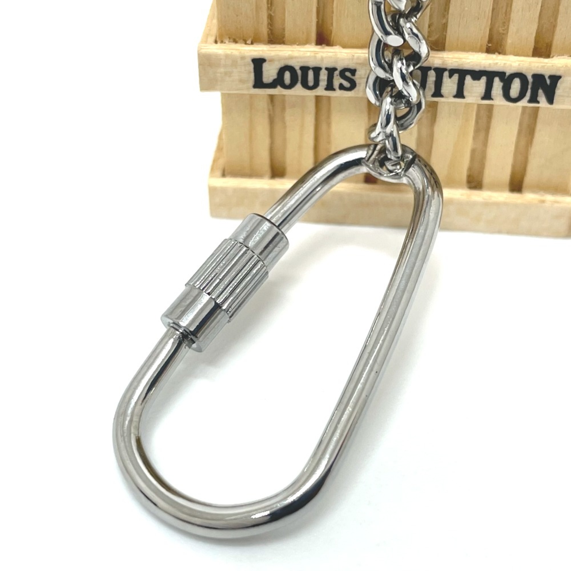 Louis Vuitton 2009 limited charm Key ring accessory Key Holder Beige Beige