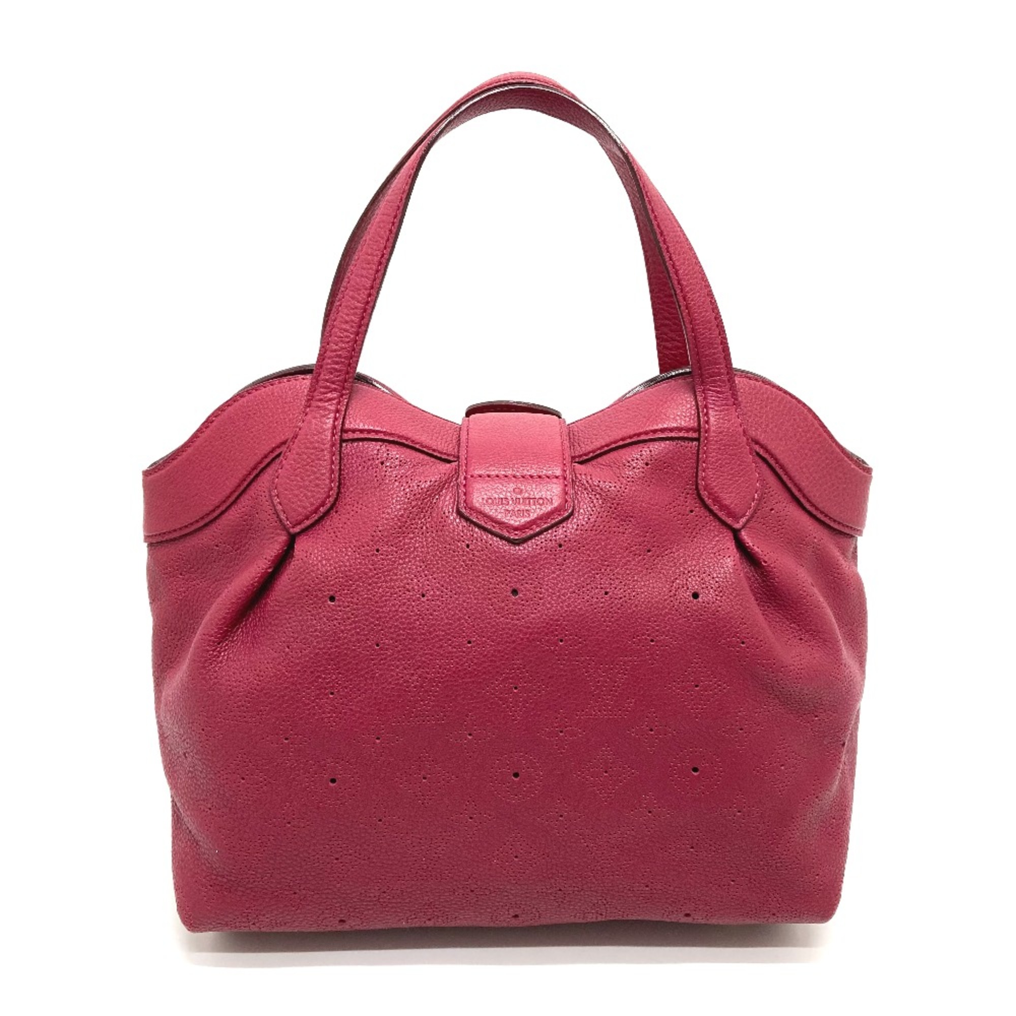 Louis Vuitton M93817 MonogramMahina Bag Hand Bag Gruna Red