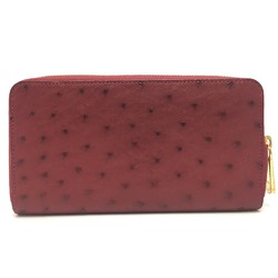 Louis Vuitton Exotic line Long wallet Long Wallet Bordeaux