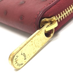 Louis Vuitton Exotic line Long wallet Long Wallet Bordeaux