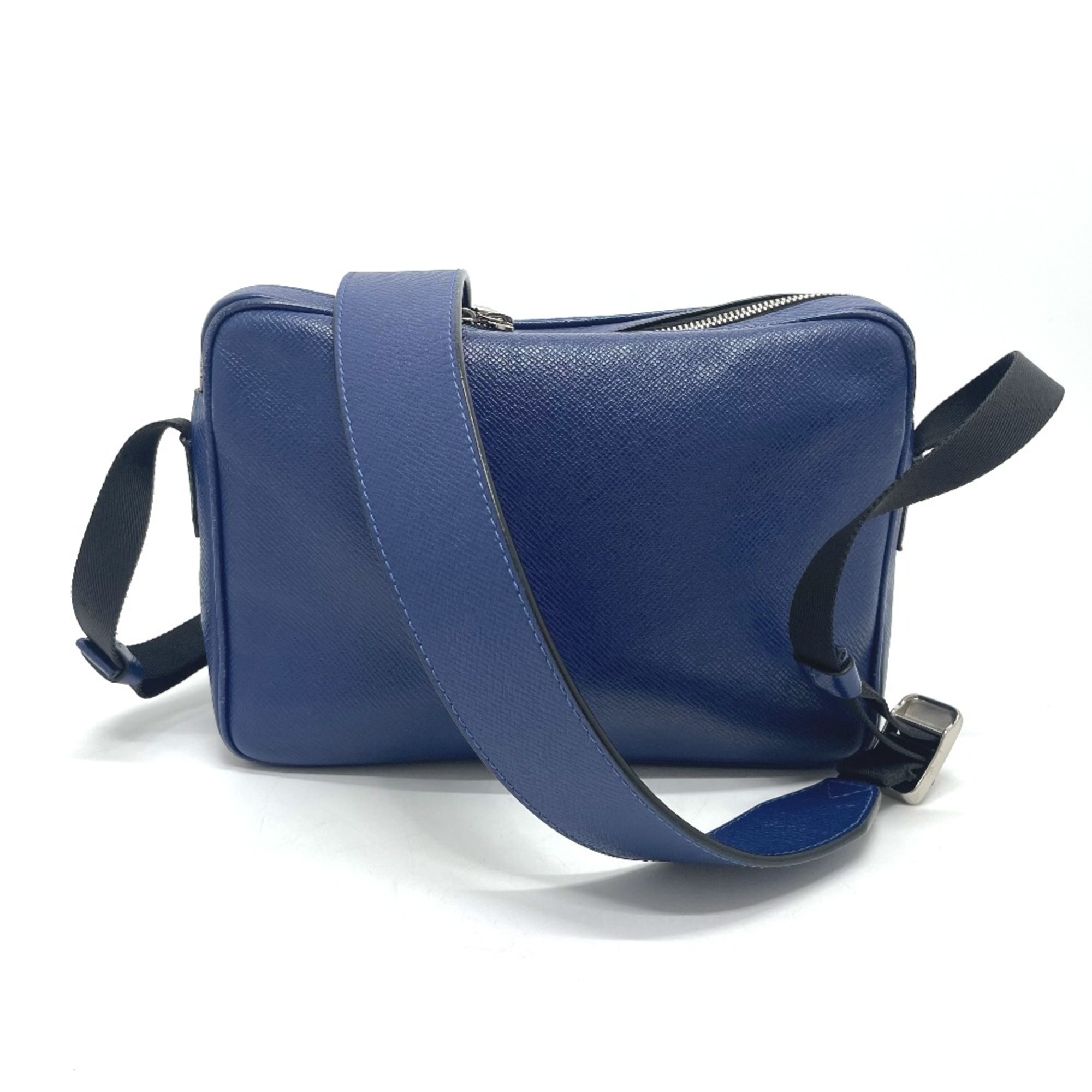 Louis Vuitton M33437 Taiga Bag Messenger Shoulder Bag cobalt blue