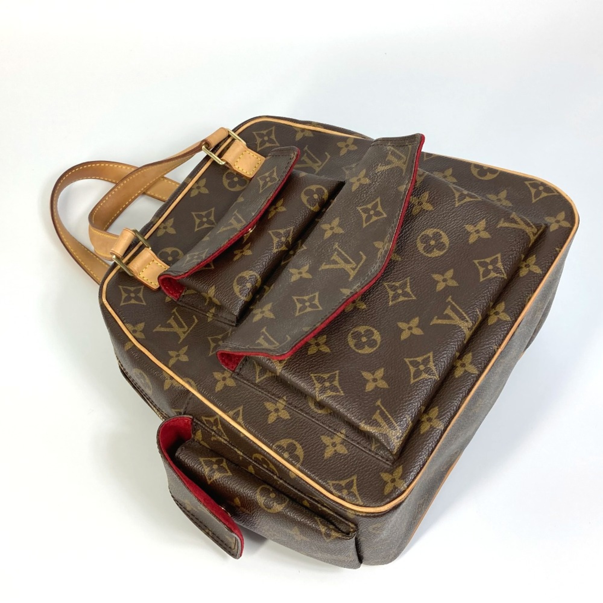 Louis Vuitton M51161 Monogram Tote Bag Hand Bag Brown