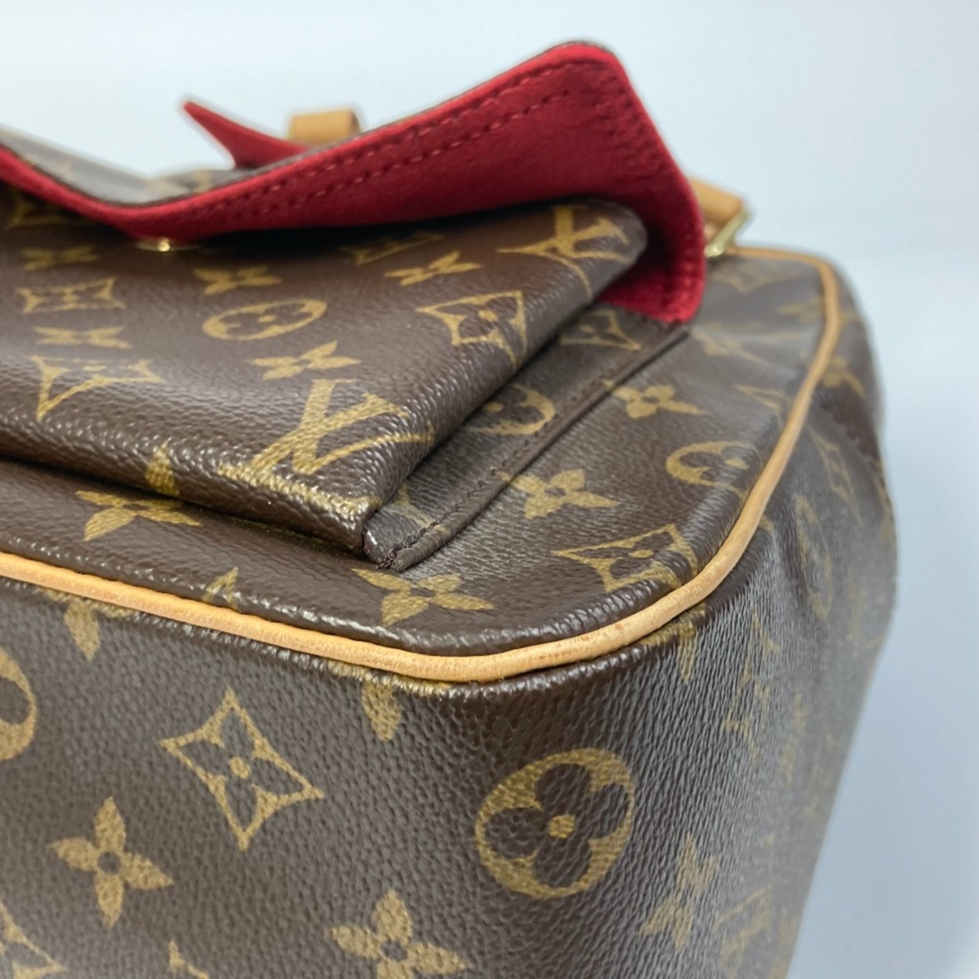 Louis Vuitton M51161 Monogram Tote Bag Hand Bag Brown