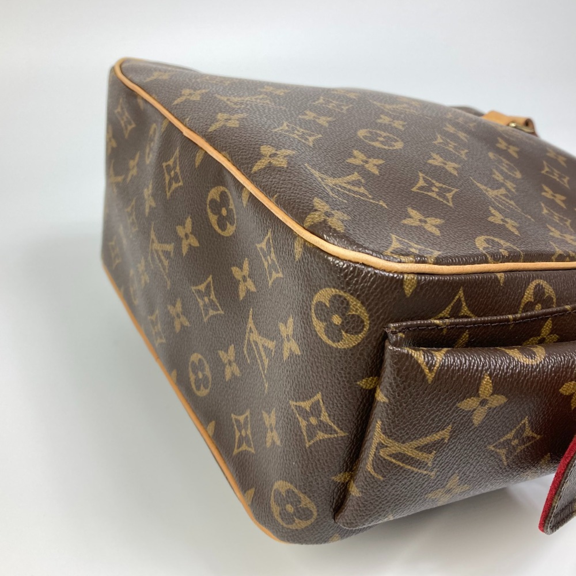 Louis Vuitton M51161 Monogram Tote Bag Hand Bag Brown