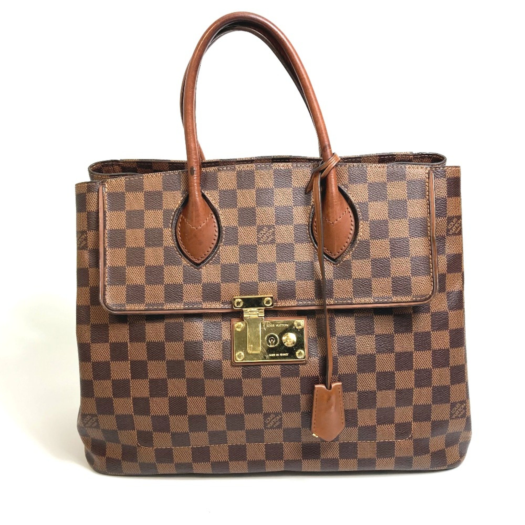 Louis Vuitton N41273 Damier Bag Tote Bag Hand Bag Ebene Brown