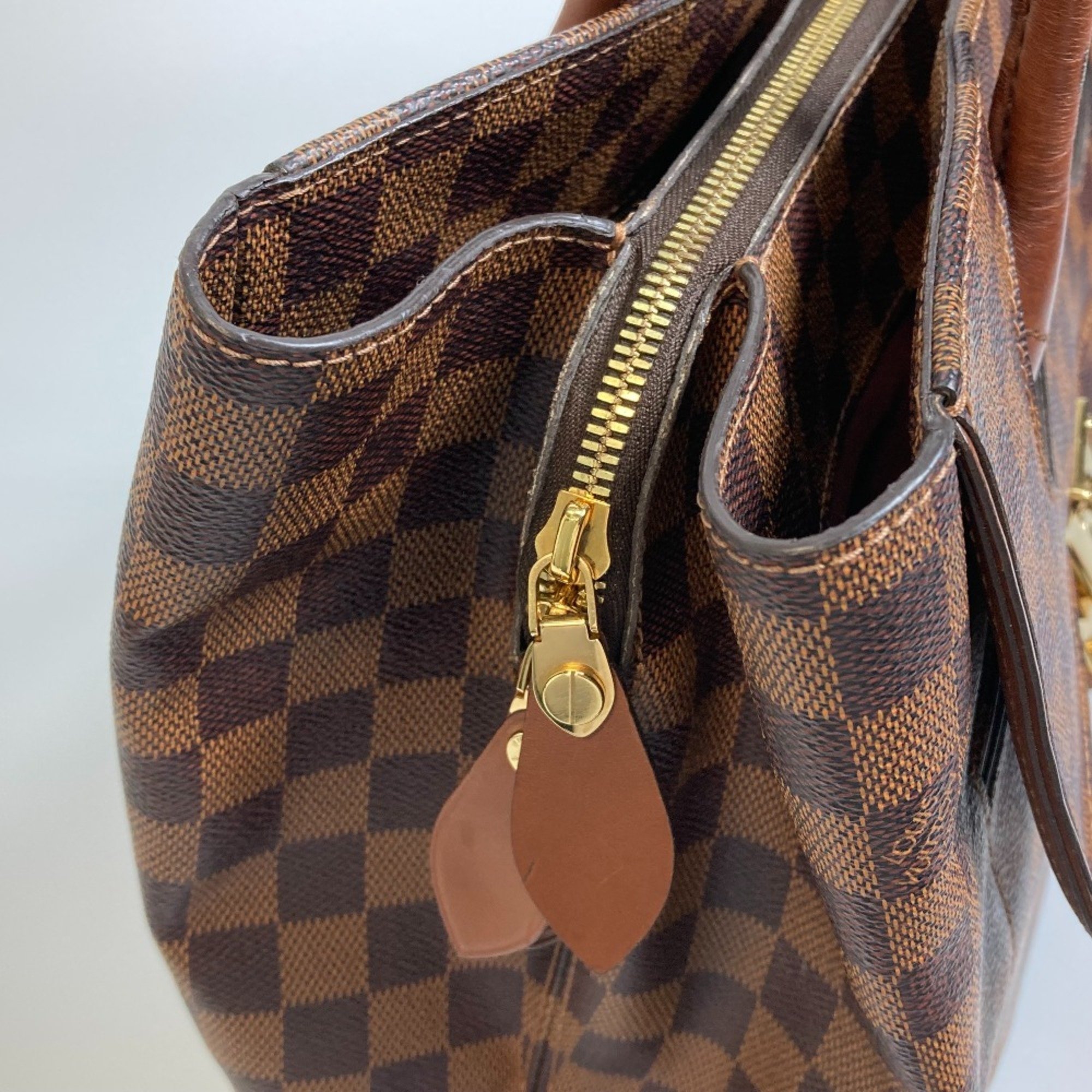 Louis Vuitton N41273 Damier Bag Tote Bag Hand Bag Ebene Brown