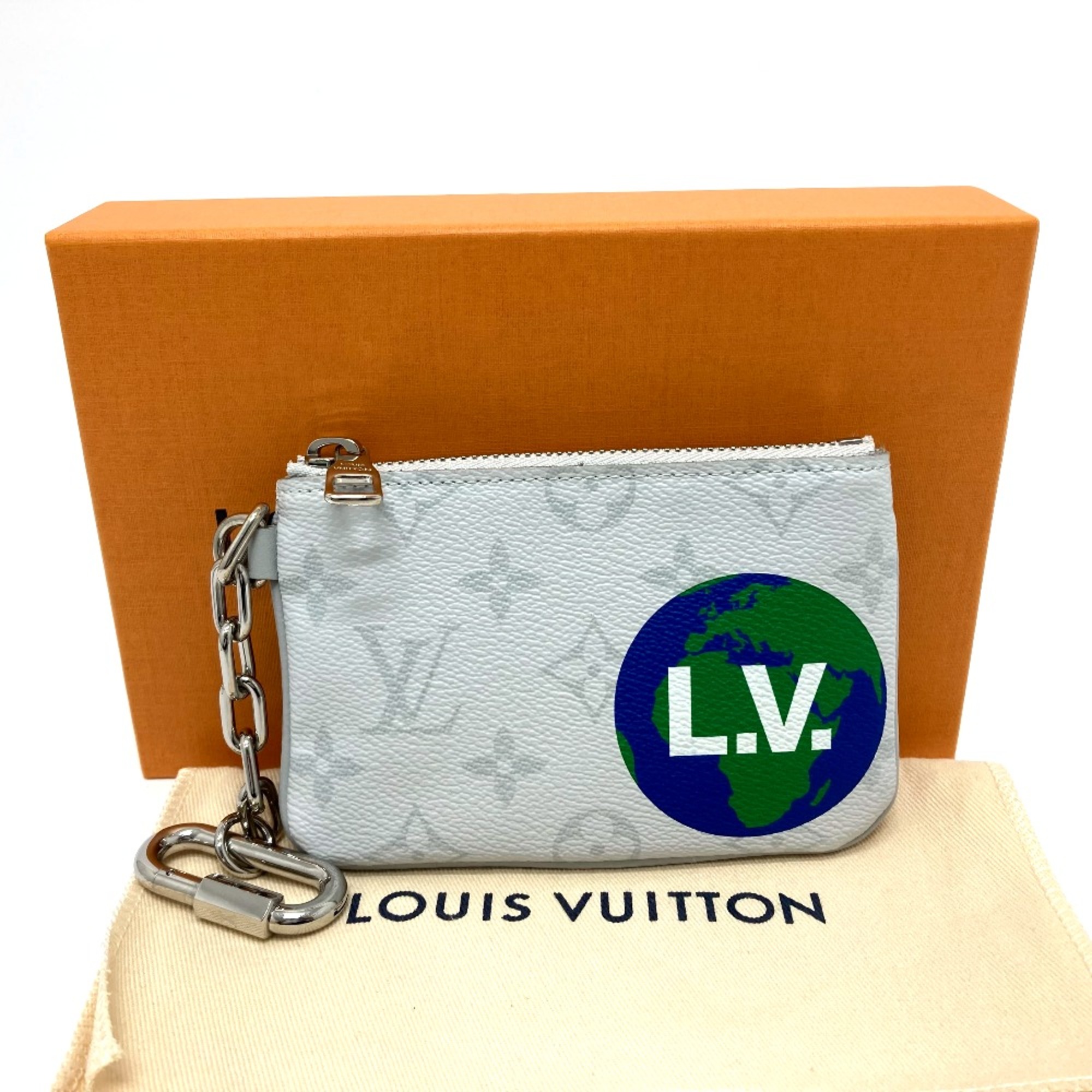 Louis Vuitton M67809 Coin Compartment Wallet coin purse White