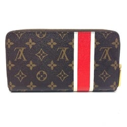 Louis Vuitton M66553 Monogram Zippy Organizer Long Wallet Brown