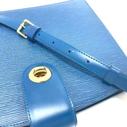 Louis Vuitton M52345 Epi bag one shoulder pouch Shoulder Bag blue