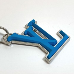 Louis Vuitton M69303 logo Bag Bag Charm Key Holder blue SilverHardware