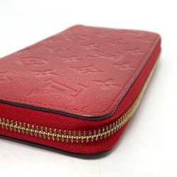 Louis Vuitton M61865 MonogramEmpreinte Long Wallet Slys Red